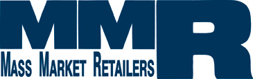 The initials MMR and words Mass Market Retailers in dark blue